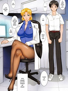 Adult comics a medical examination with sexy doctor in pantyhose image 1