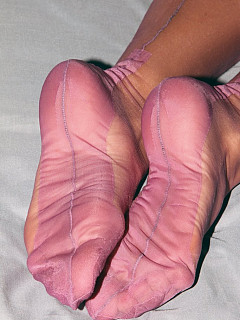 Zuzana presova in pink stockings image 2