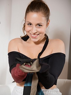 Antonia sainz takes pleasure with a lot of pantyhose image 6