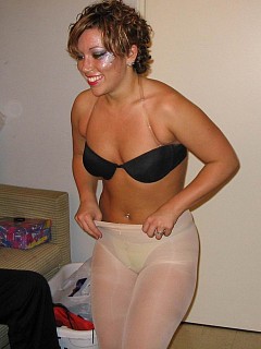 Nice girl in pantyhose from private collections image 5