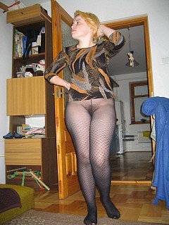 Pantyhose crazy girls in a sexy scenes image 1