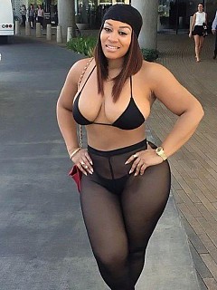 Sexy black girls in pantyhose poses for private pics image 1